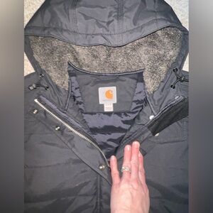 Carhartt Charcoal Gray Insulated Jacket
